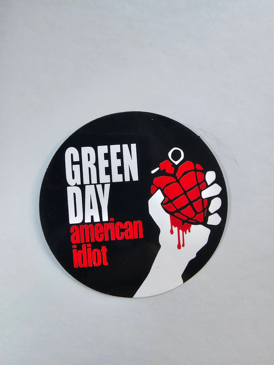 Green Day American Idiot Sticker