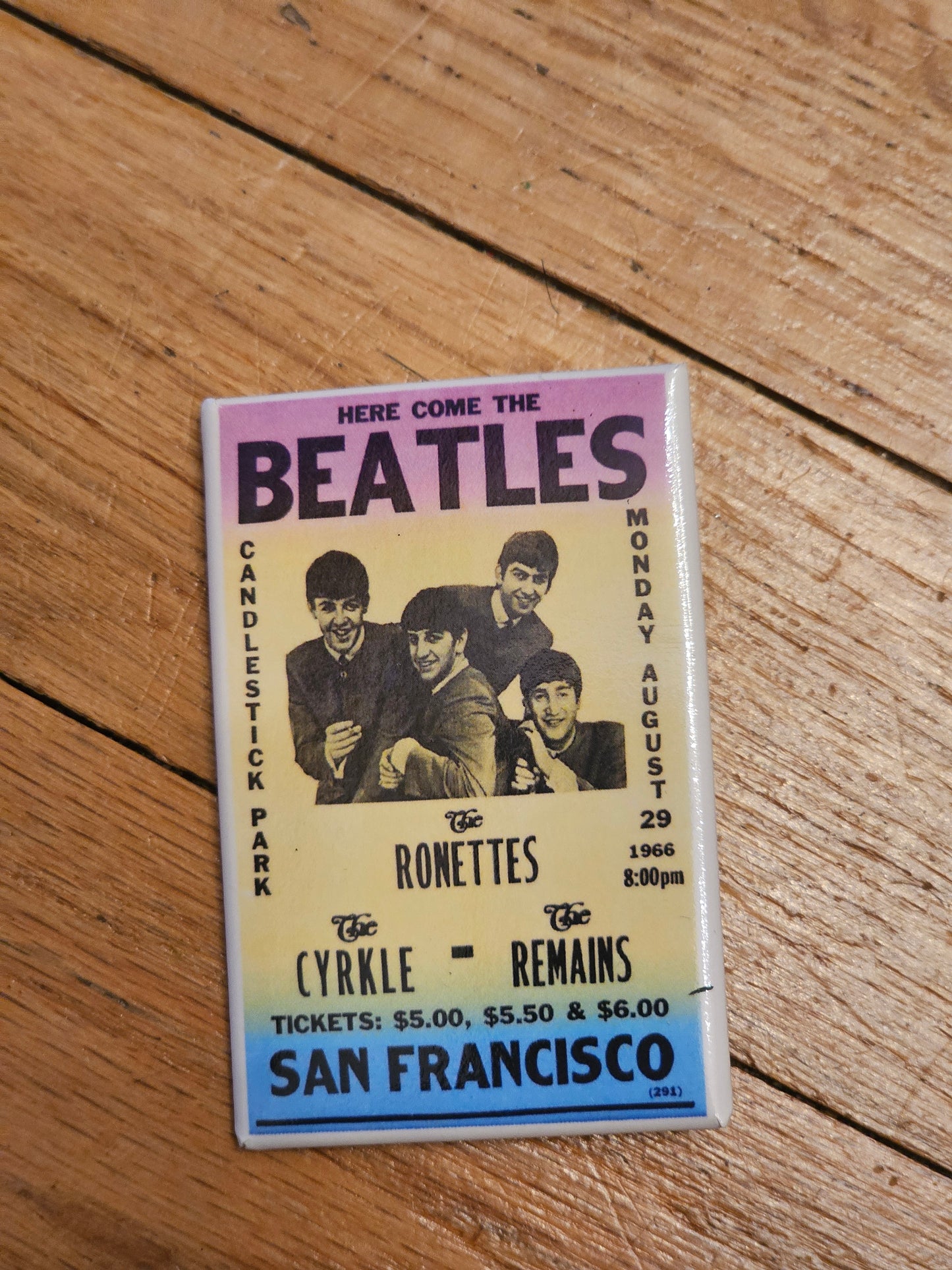 Showprint  Concert Poster Buttons 1.75" x 2.75"