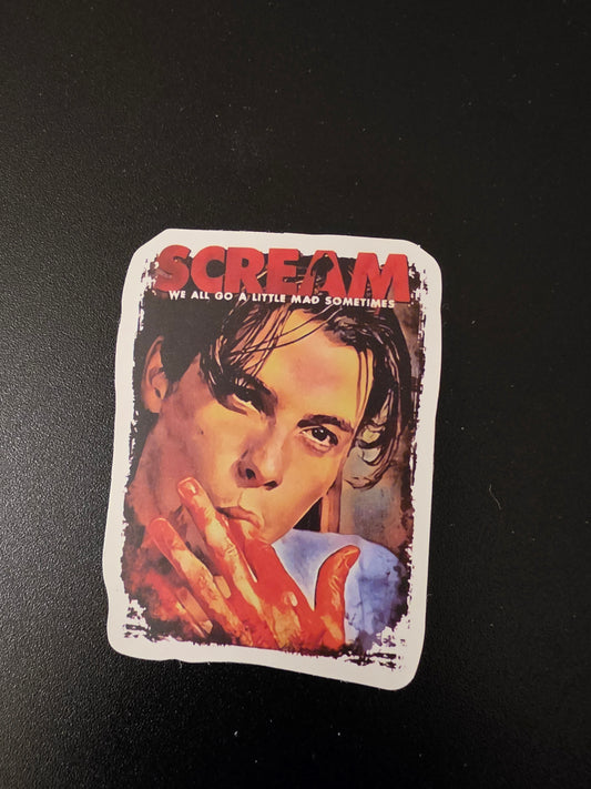 Scream Sticker