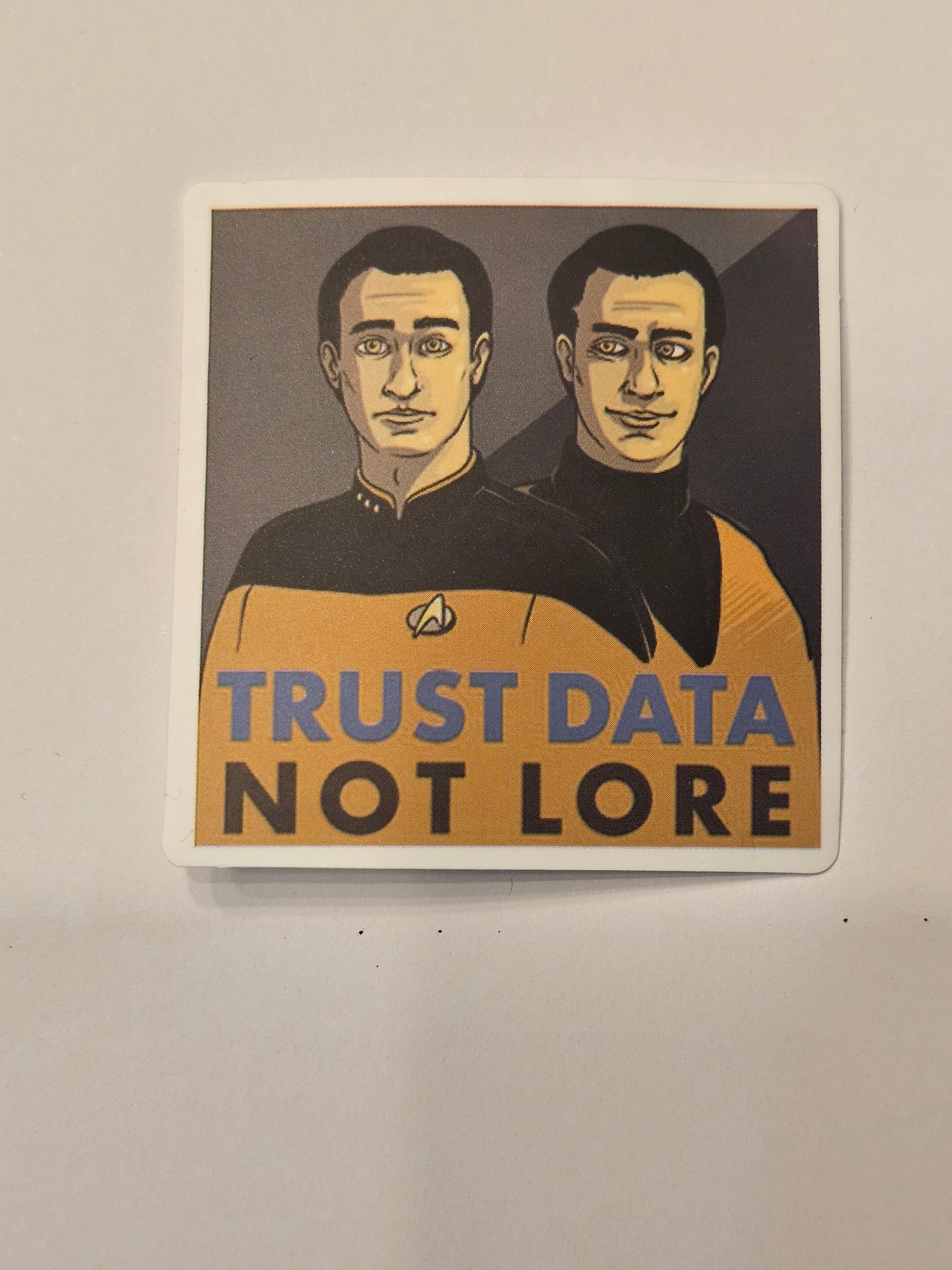 Trust Data Sticker