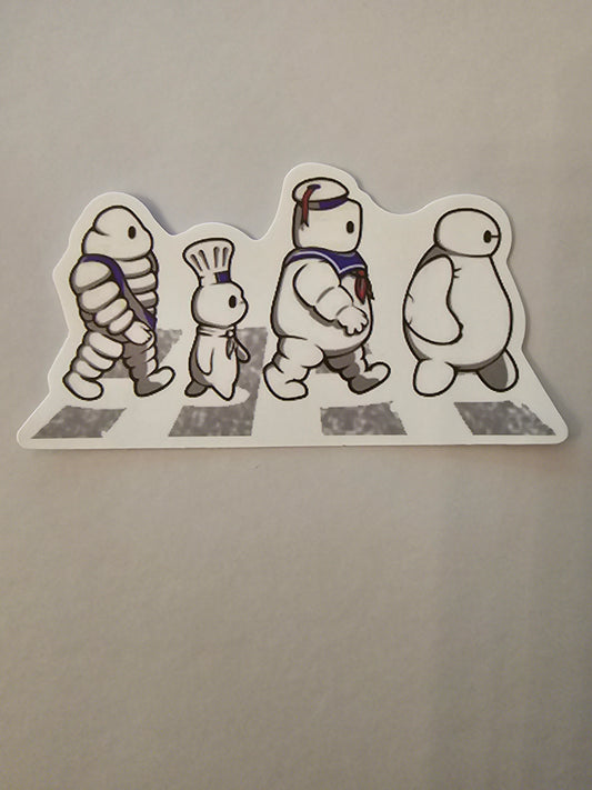Icon Crosswalk Sticker