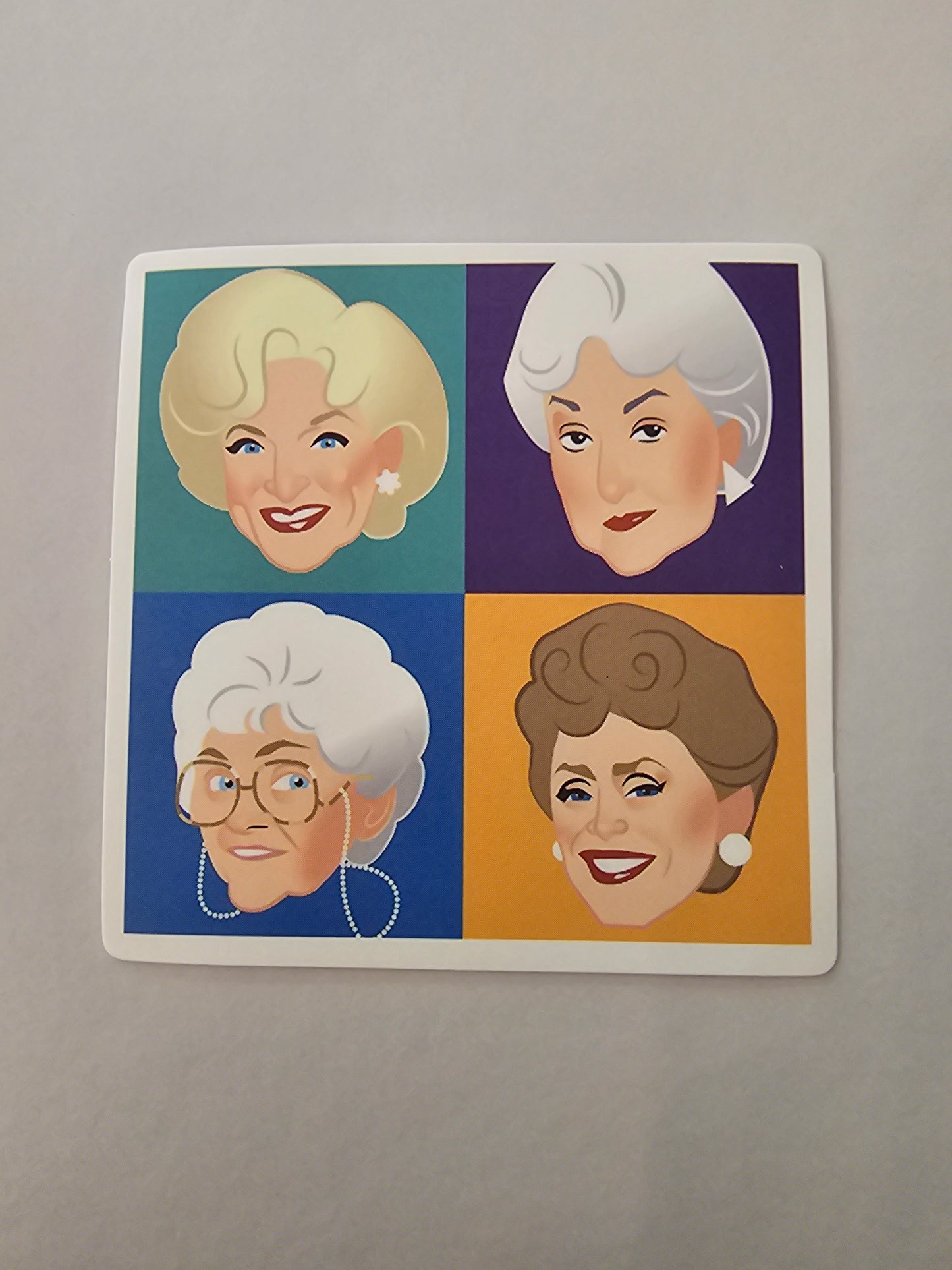 Golden Girls Pop Art Sticker