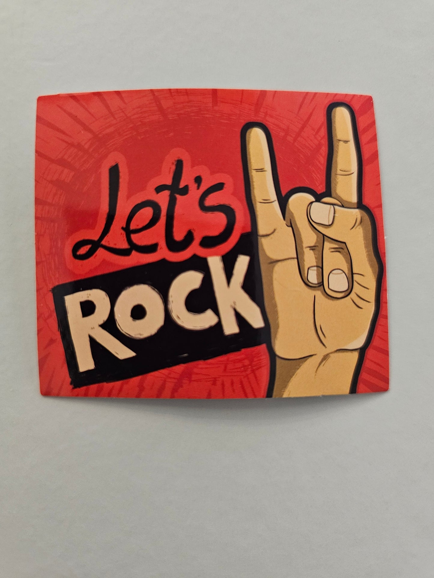 Let's Rock Sticker