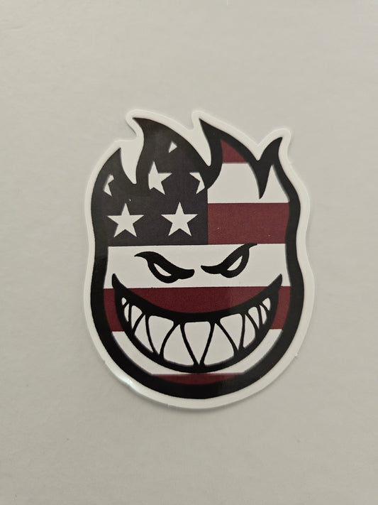 U.S.A  Spitfire Sticker