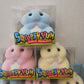 1 Soft Velvet Flocked Chubby Hamster Slow Rise Foam Squishy