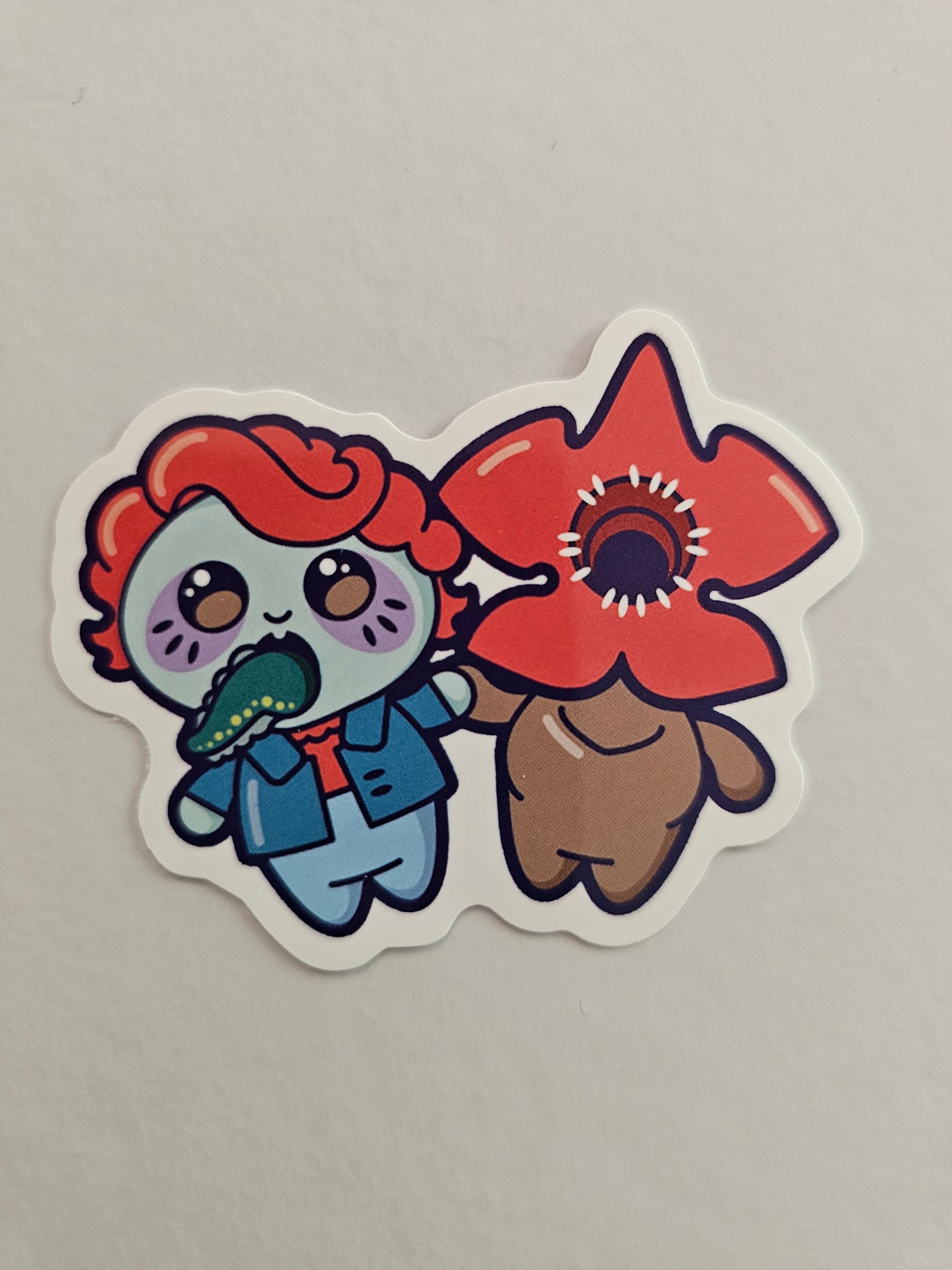 Cutesy Stranger Things Sticker