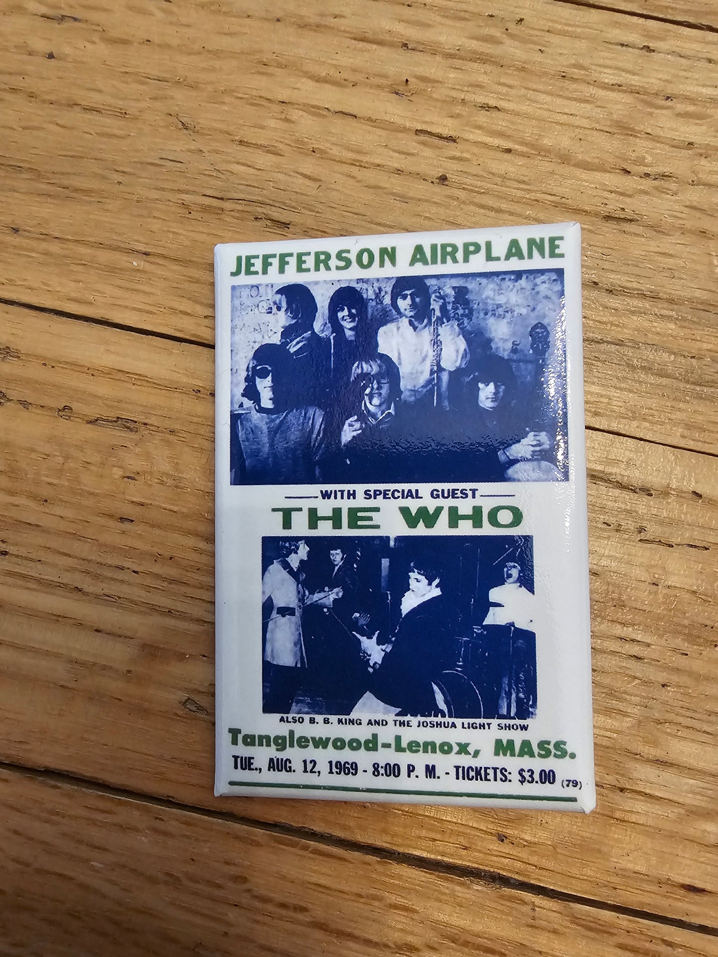 Showprint  Concert Poster Buttons 1.75" x 2.75"