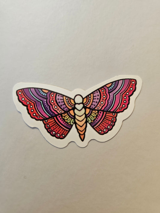Moth Sticker