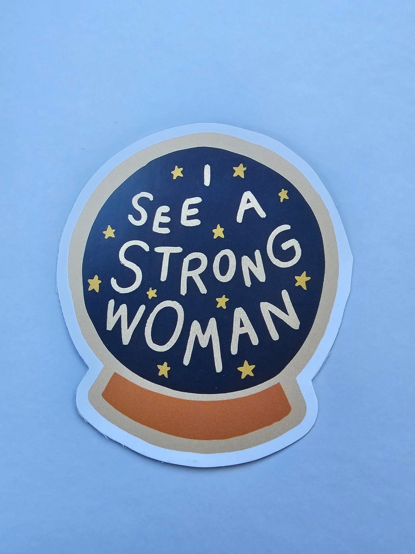 I See A Strong Woman Sticker