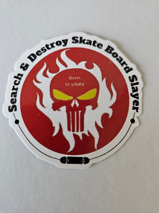 Search and Destroy Sticker