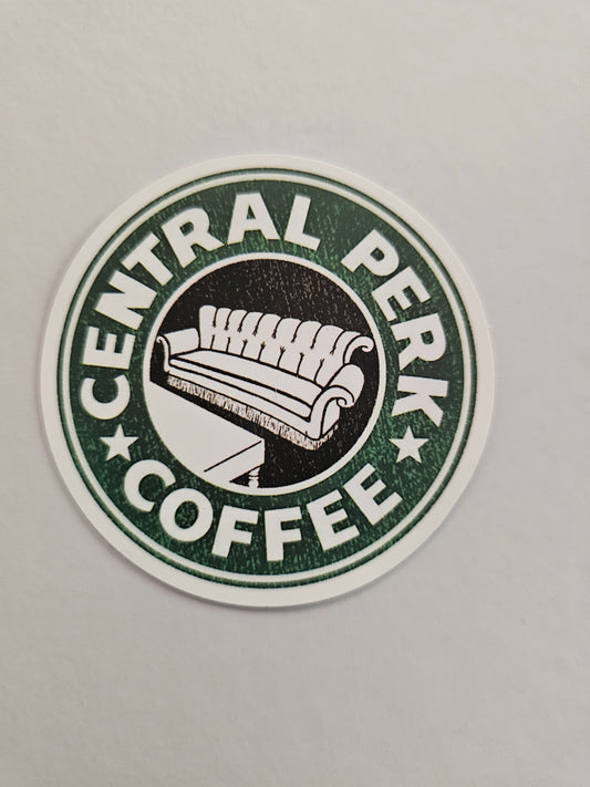 Central Perk Coffee Sticker