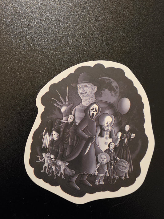 Horror Legends Sticker