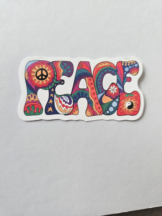 Peace Sticker
