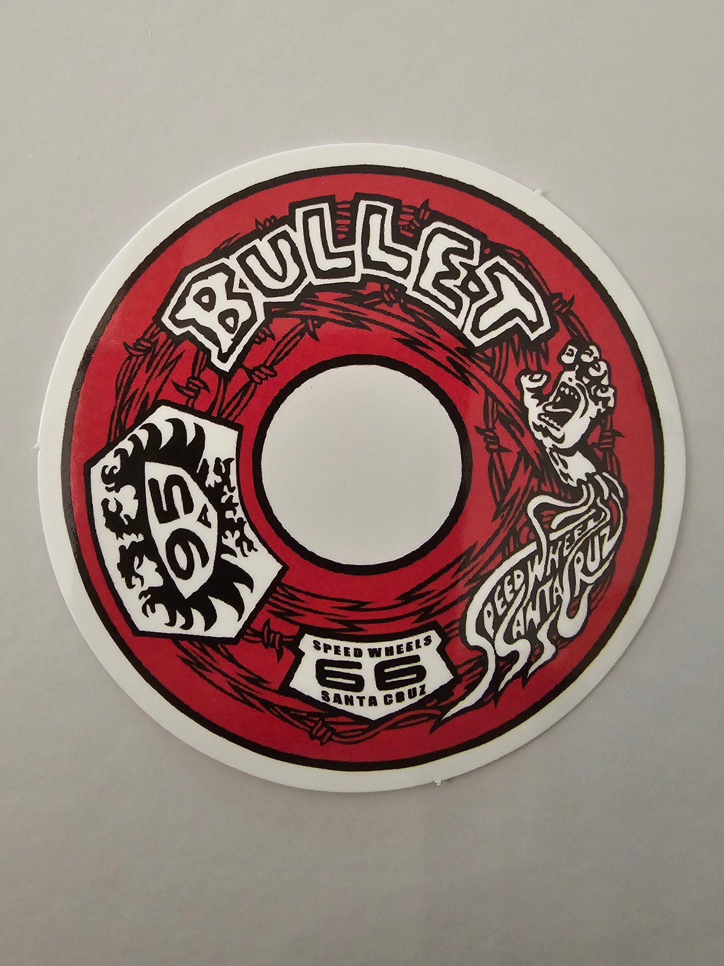 Bullet Skateboarding Sticker