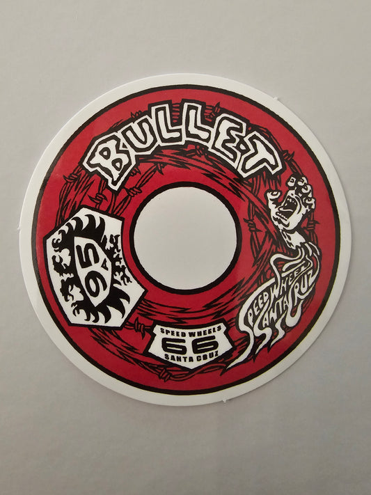 Bullet Skateboarding Sticker