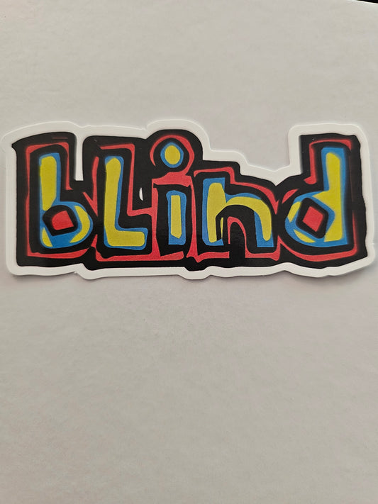 Blind Sticker