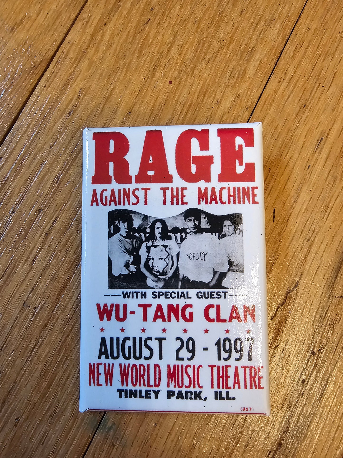 Showprint  Concert Poster Buttons 1.75" x 2.75"