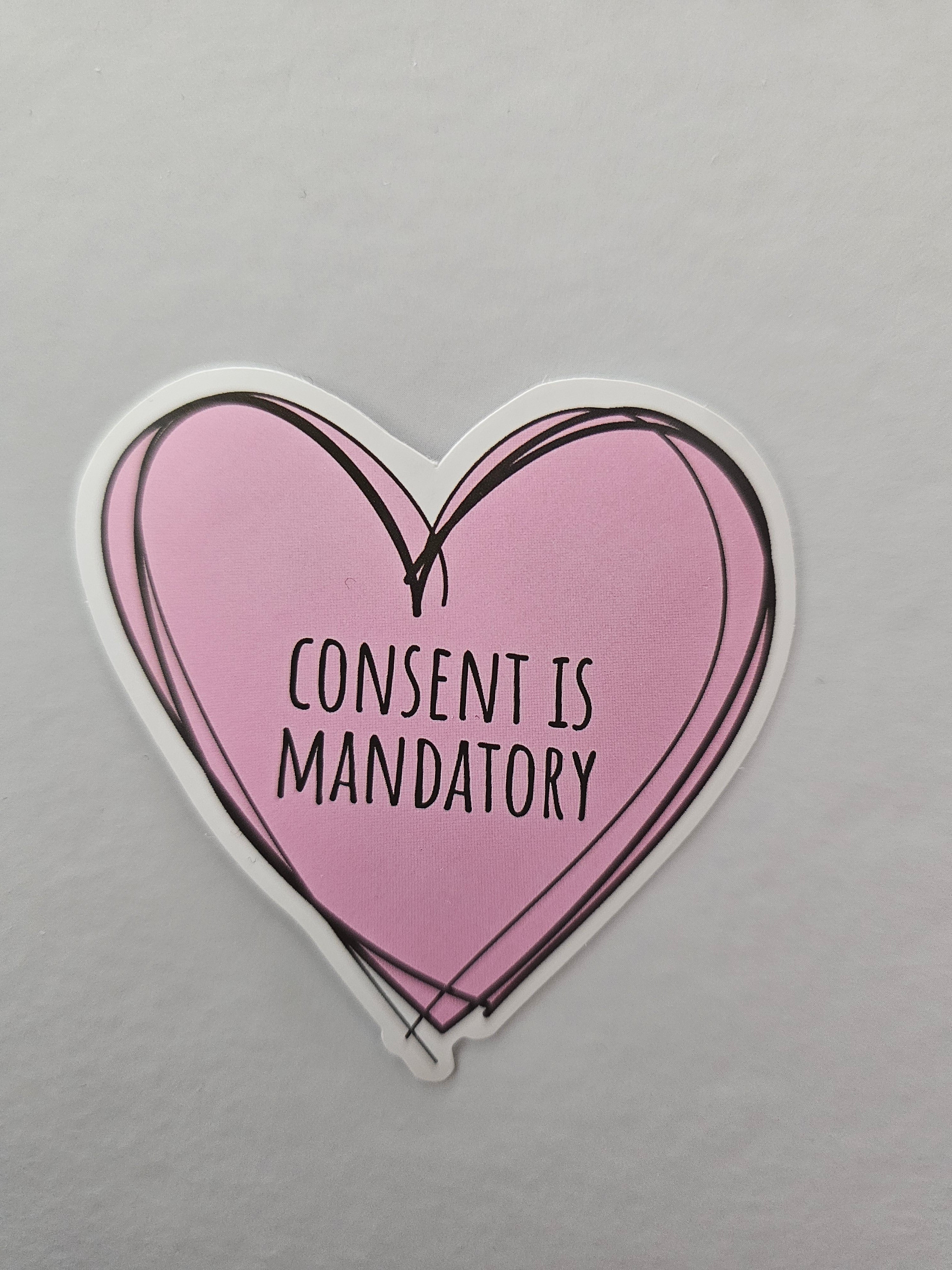 Consent is Mandatory Sticker – Snark Gifts