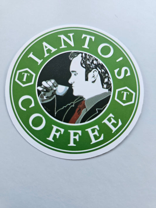 Iantos Coffee Sticker