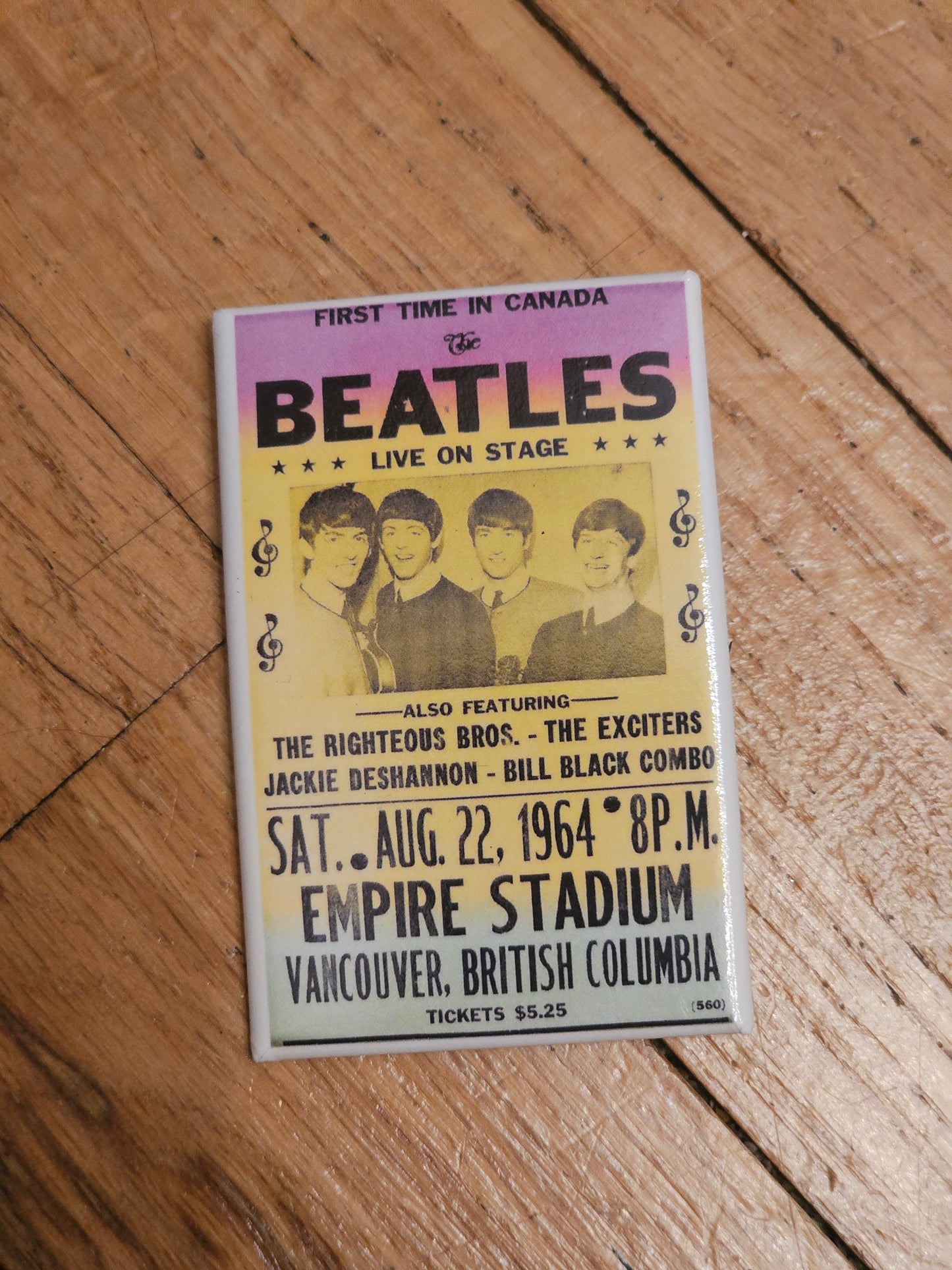 Showprint  Concert Poster Buttons 1.75" x 2.75"