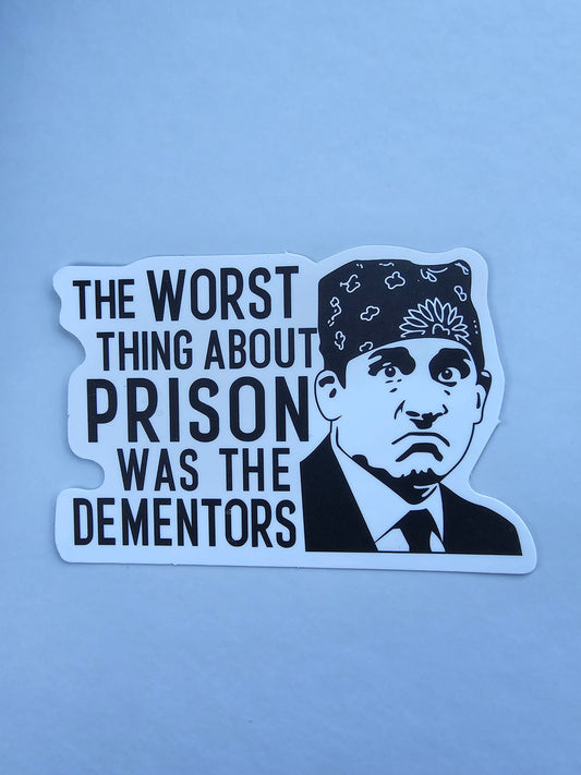 Prison Mike Dementors Sticker
