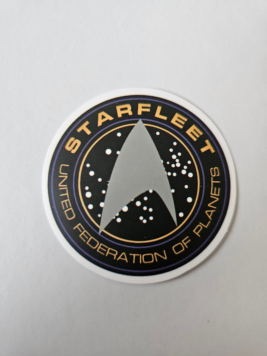 Starfleet United Federation Sticker