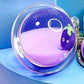 Eggplant Floaty Key Charm