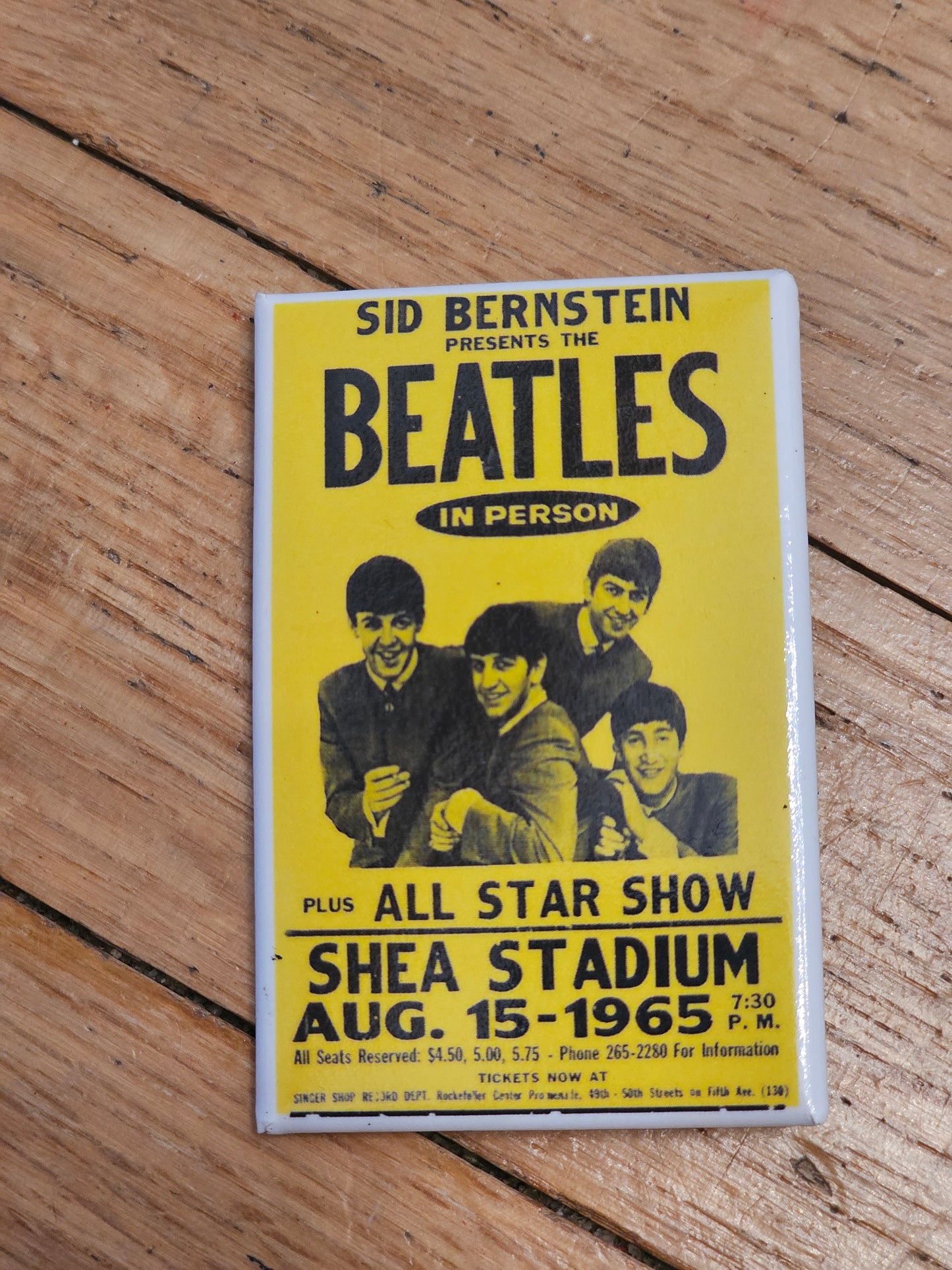 Showprint  Concert Poster Buttons 1.75" x 2.75"