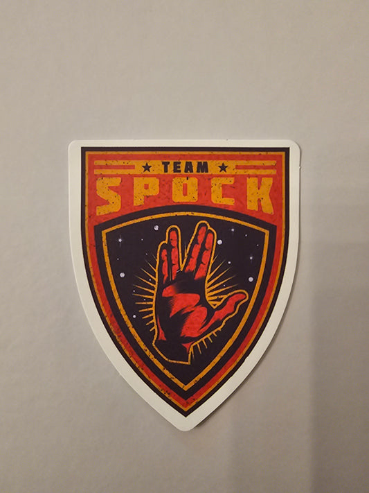 Team Spock Sticker