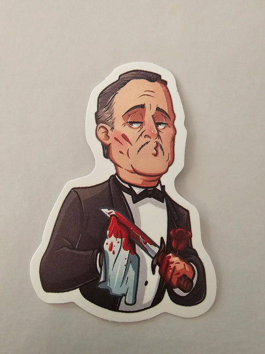 Godfather knife sticker