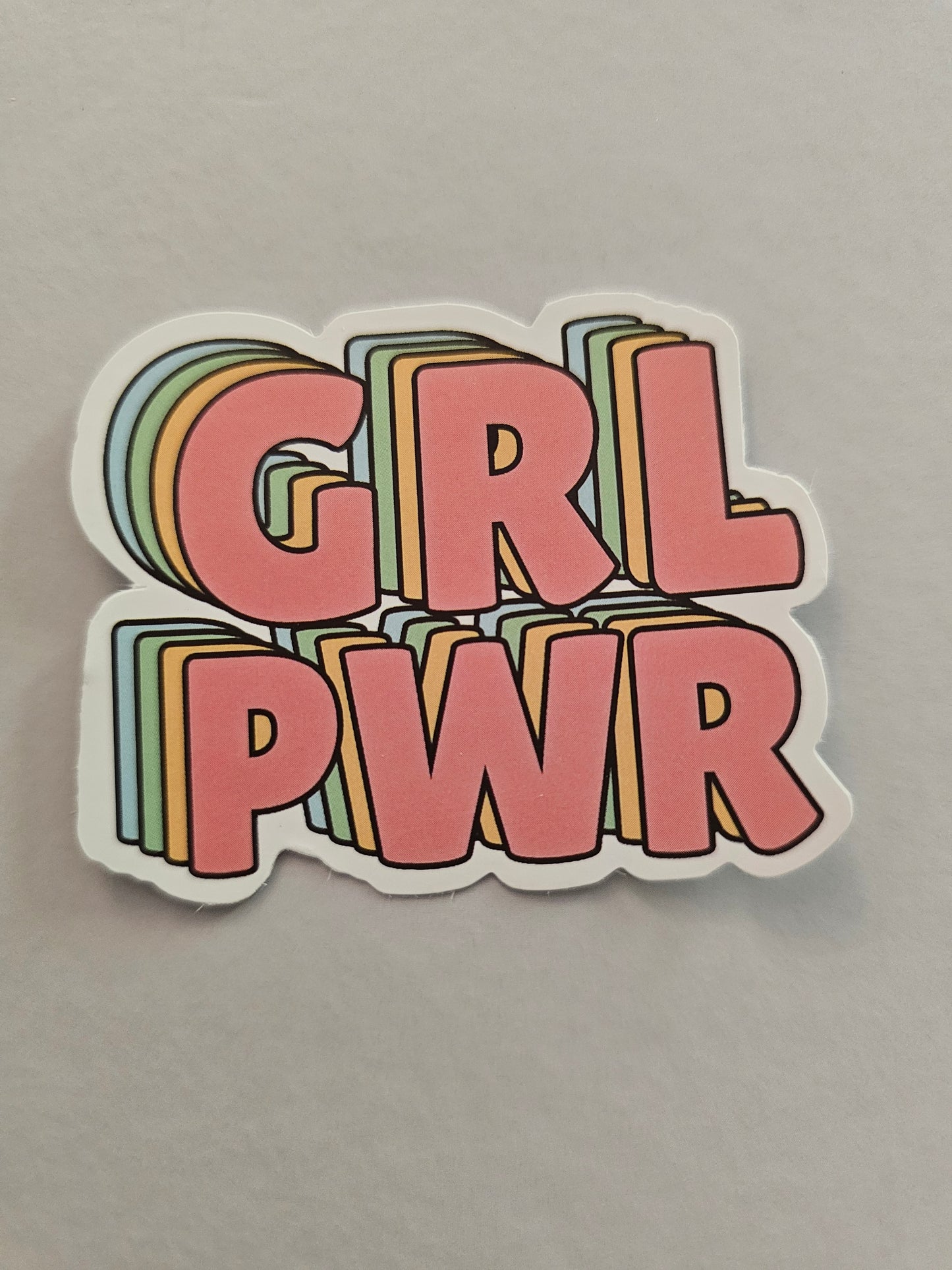 GRL PWR Sticker