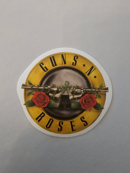 Guns and Roses Sticker