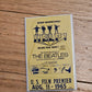Showprint  Concert Poster Buttons 1.75" x 2.75"
