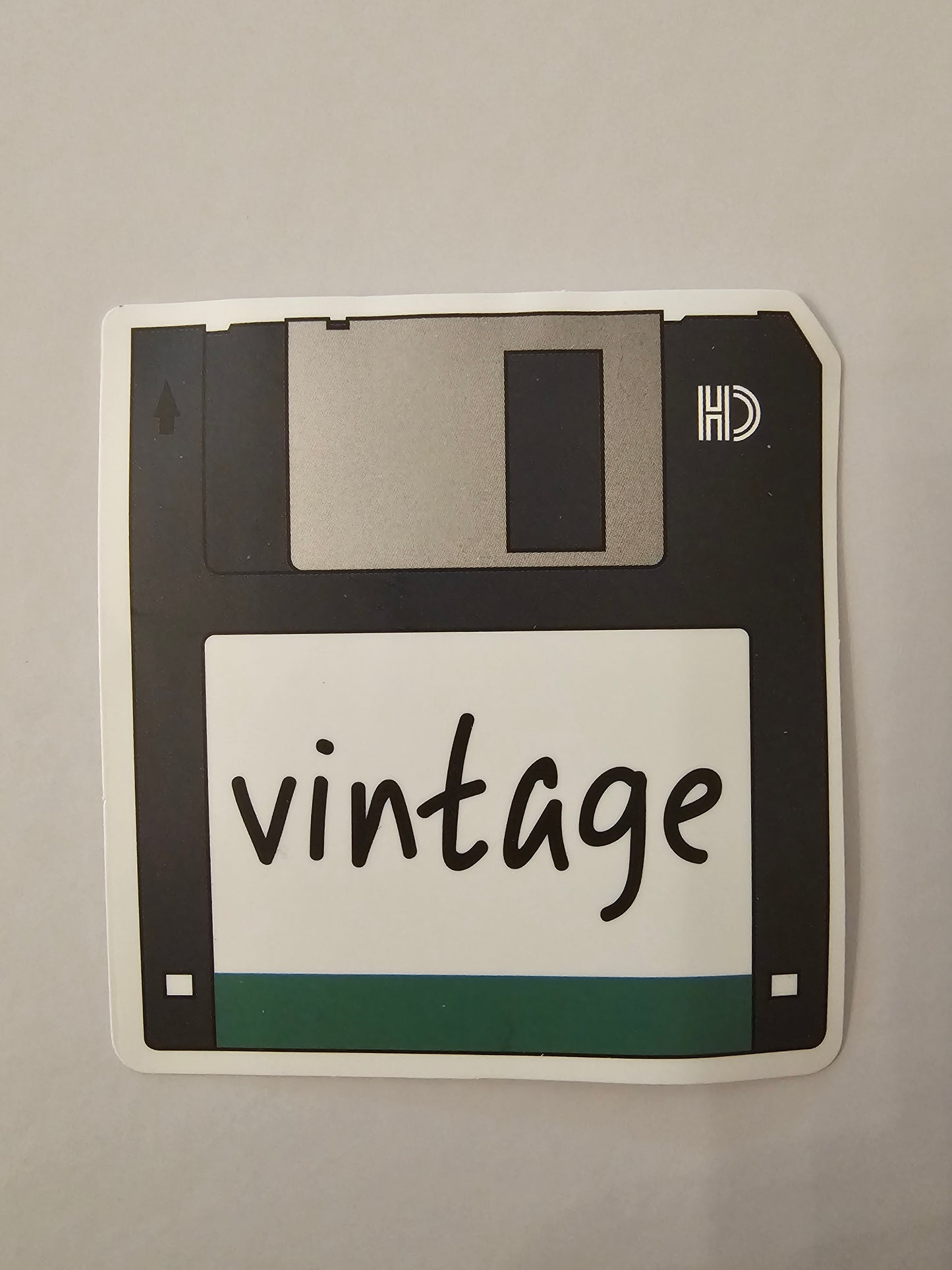 Vintage Disk Sticker