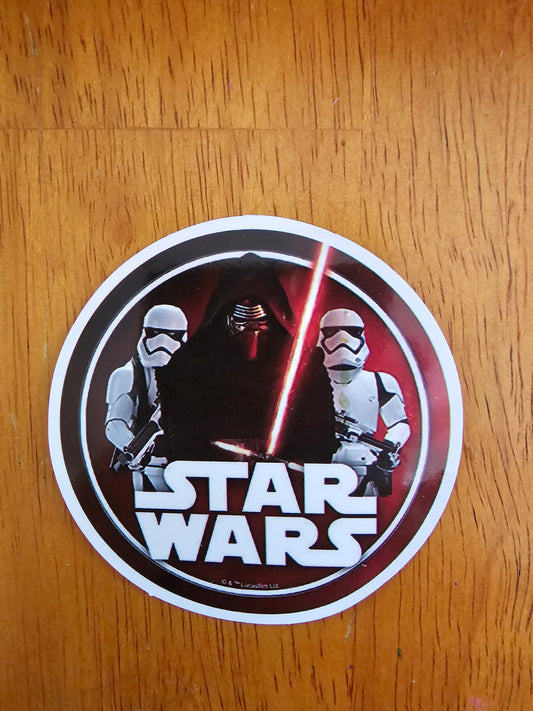 Kylo Ren and Troopers Sticker