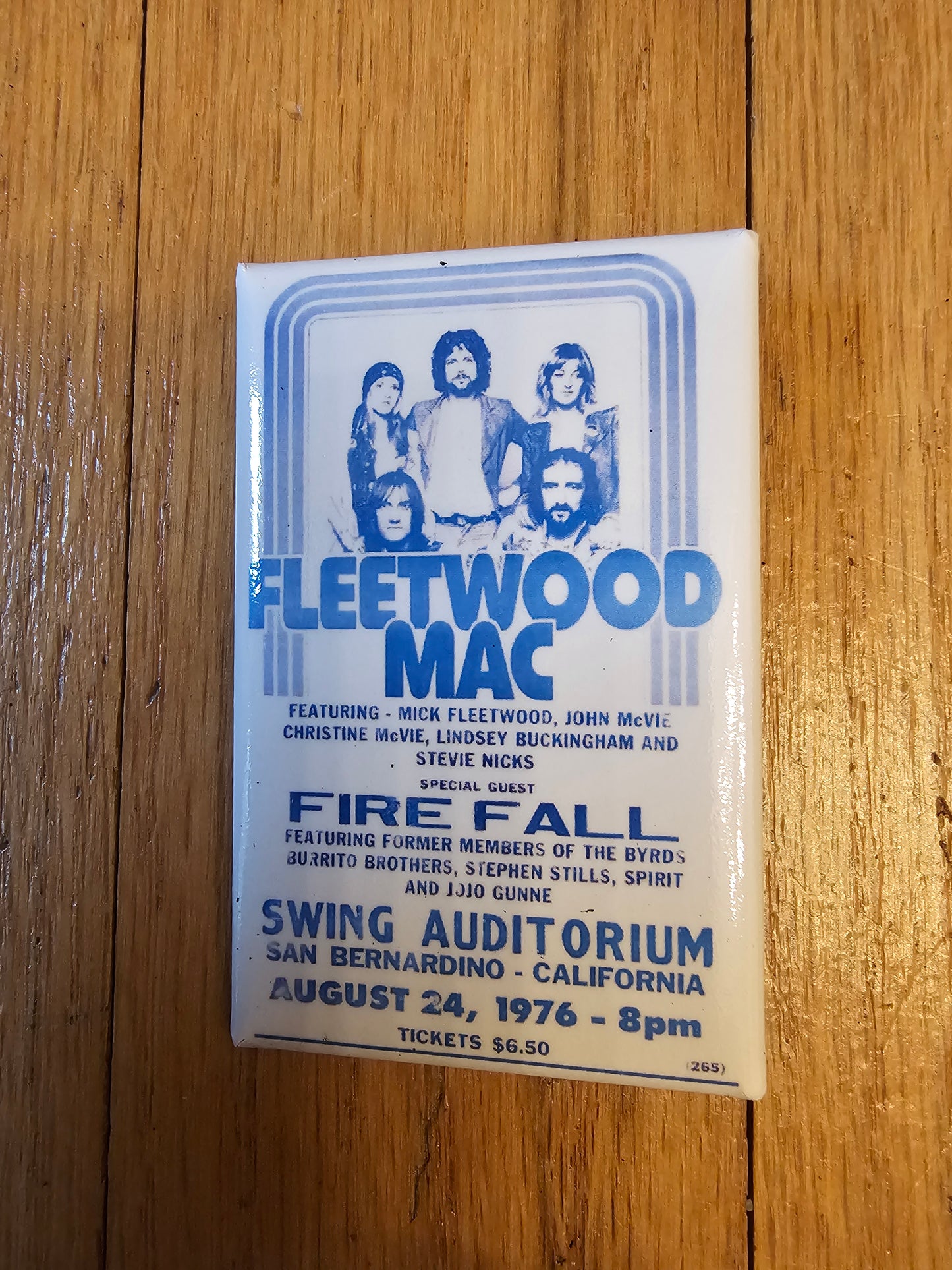 Showprint  Concert Poster Buttons 1.75" x 2.75"