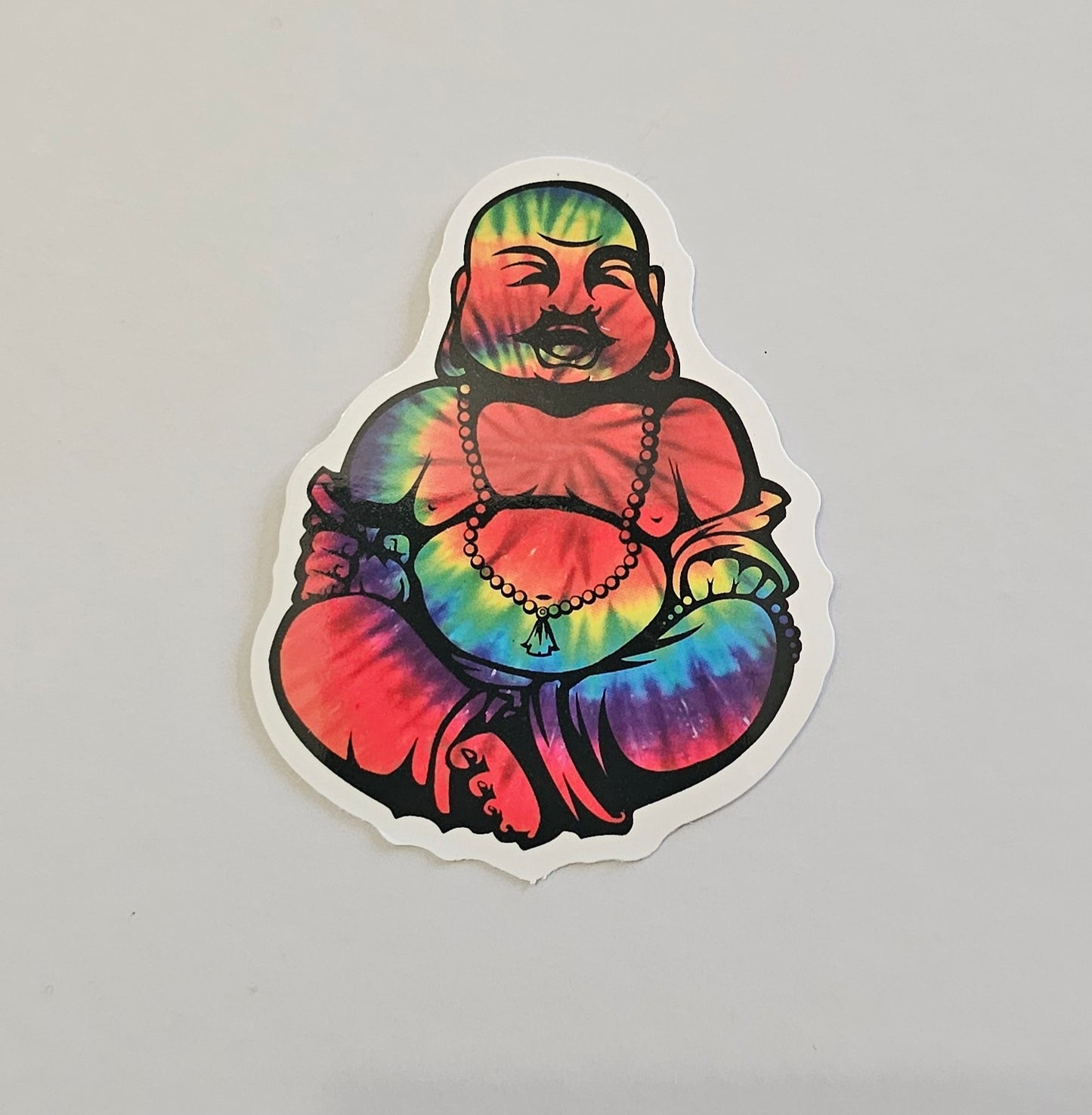 Rainbow Meditation Sticker