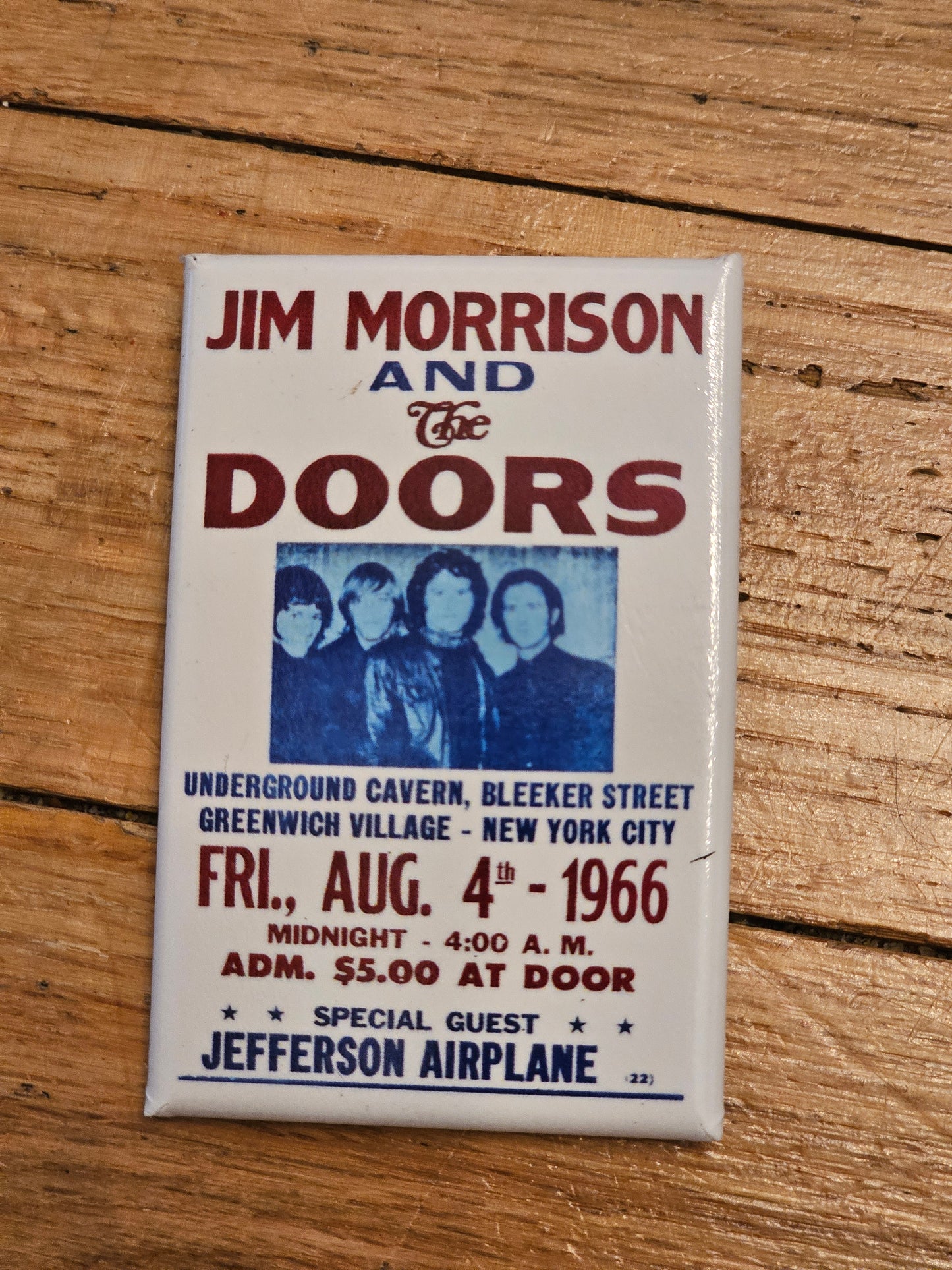 Showprint  Concert Poster Buttons 1.75" x 2.75"