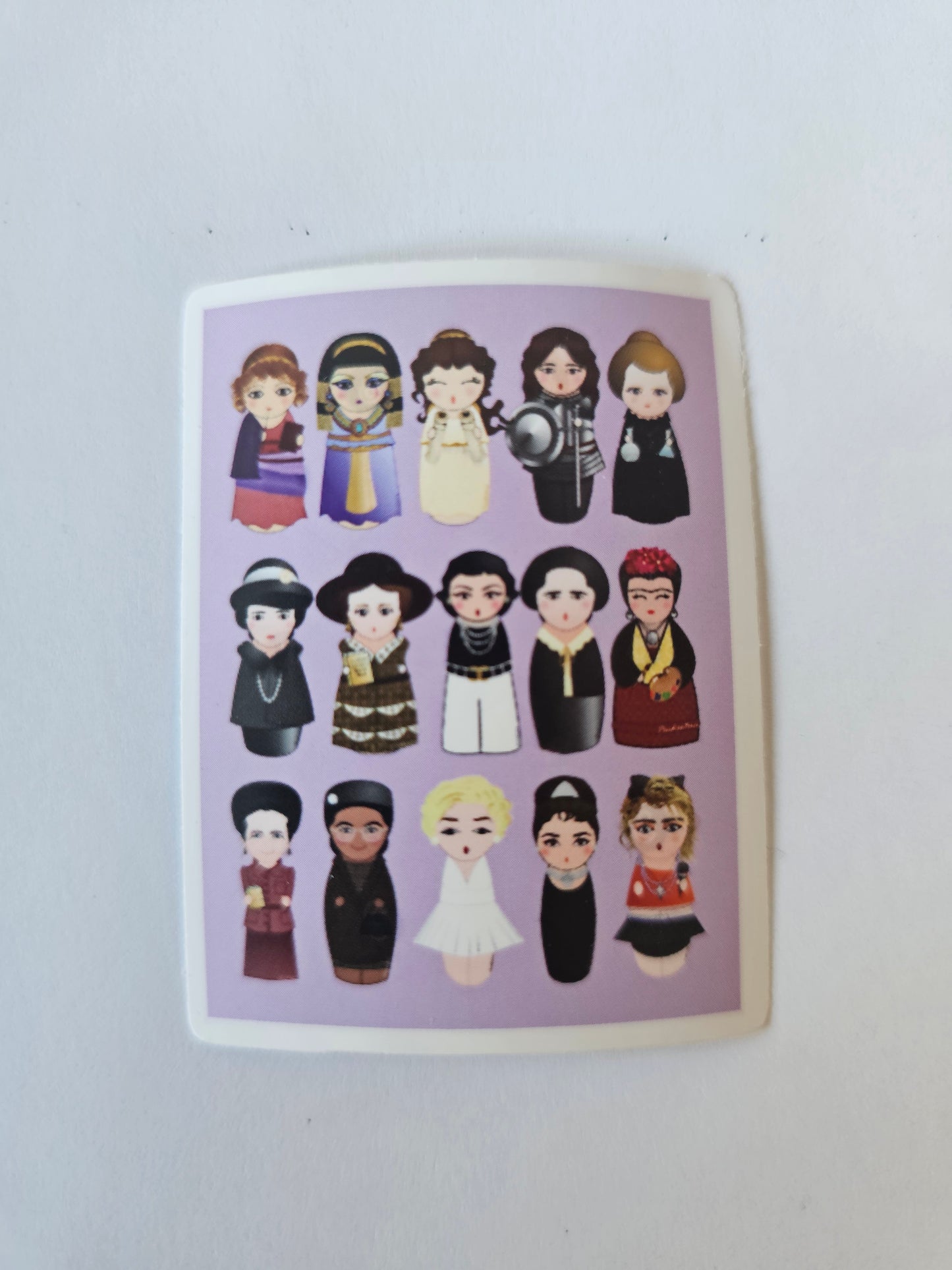 Famous Women Sticker
