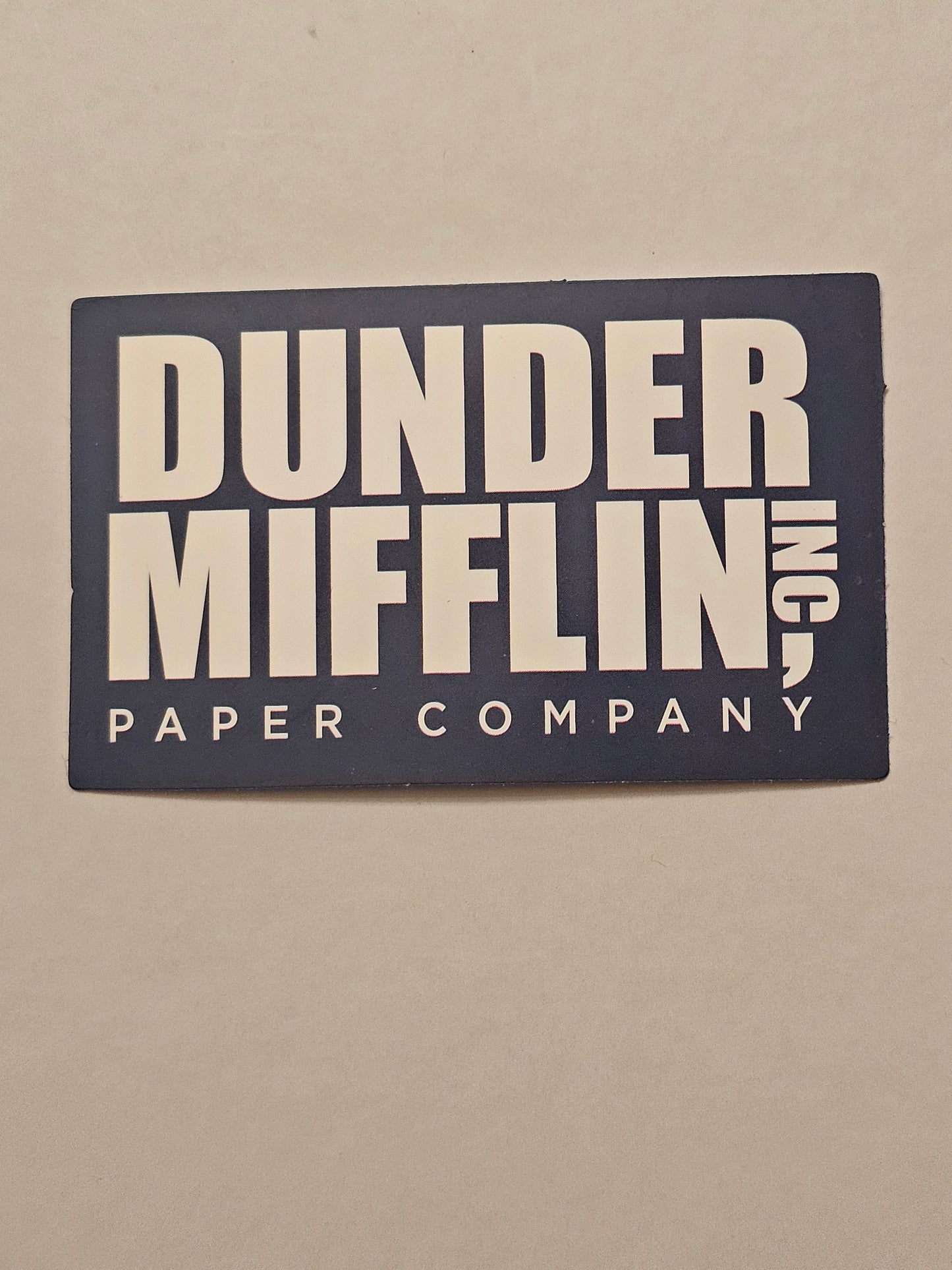 Dunder Mifflin Matte Sticker