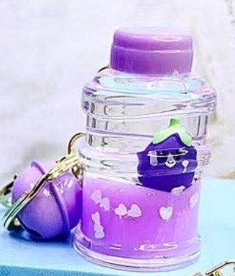 Eggplant Floaty Key Charm