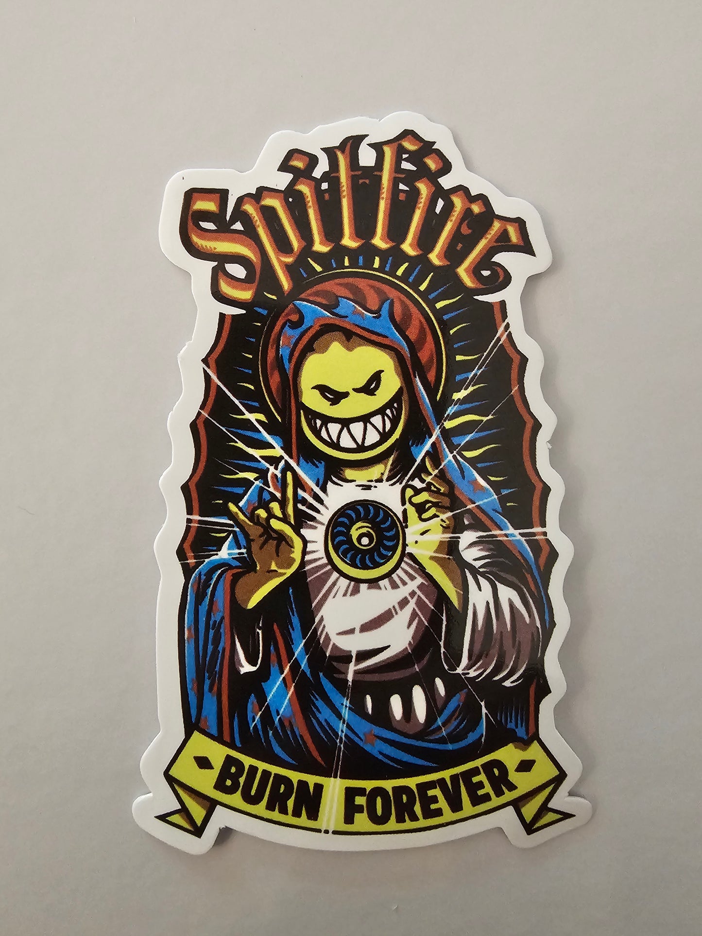 Spitfire Burn Forever Sticker