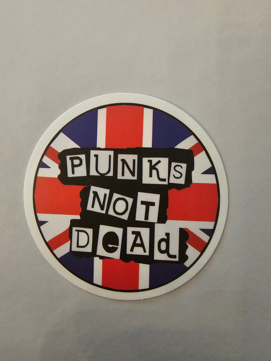 Punks Not Dead Sticker