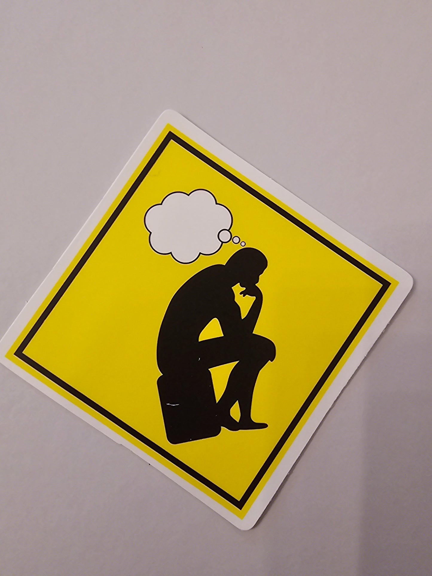 Thinker Sticker