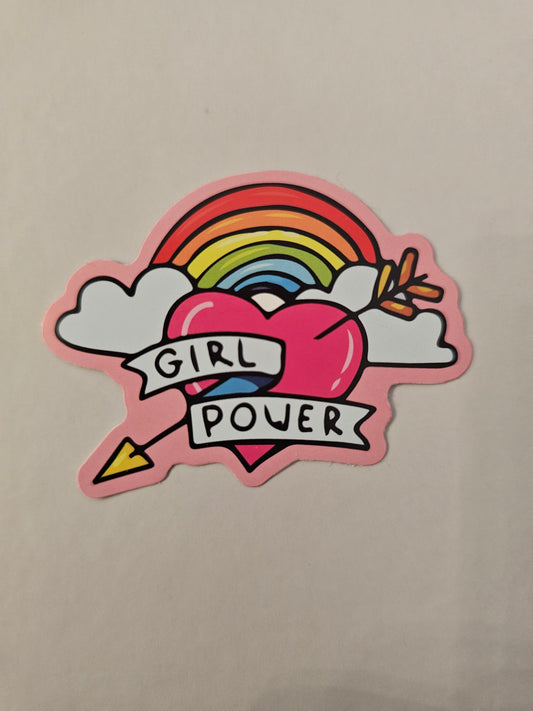 Girl power Sticker