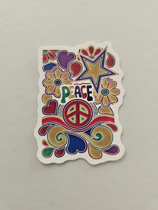 Peace Sticker