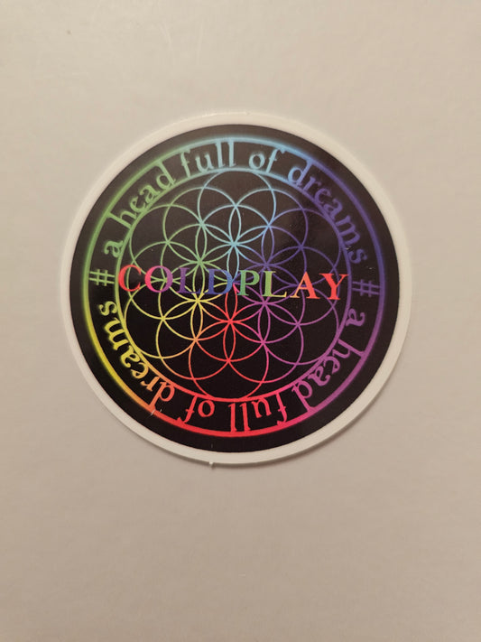 Coldplay Sticker