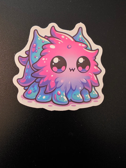 Cute Monster Sticker