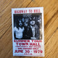 Showprint  Concert Poster Buttons 1.75" x 2.75"