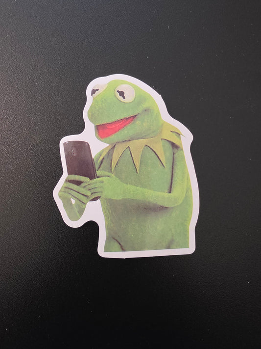 Kermie Sticker